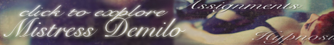 Learn more about Mistress DeMilo
